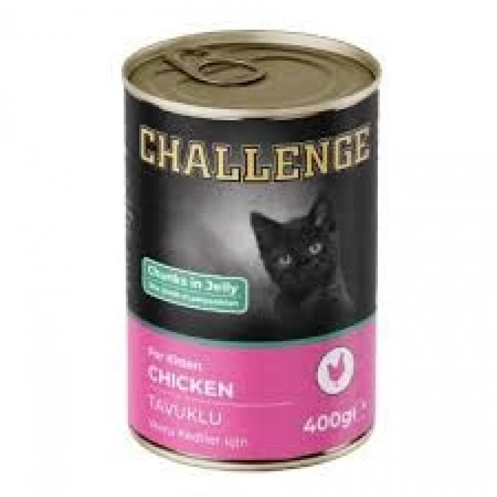 Challenge Tavuklu Yavru Konserve Kedi Maması 400 Gr