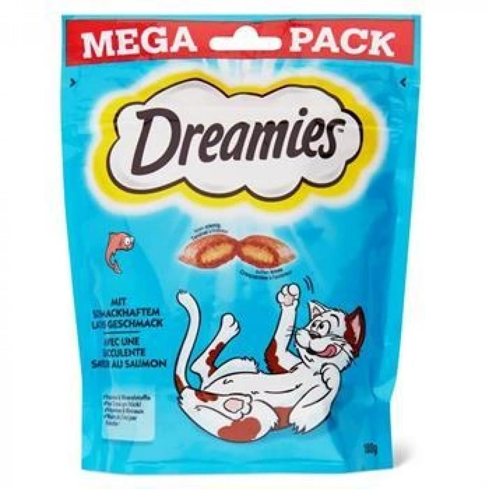 Dreamies Yetişkin Mega Somonlu Kedi Ödül Maması 180g