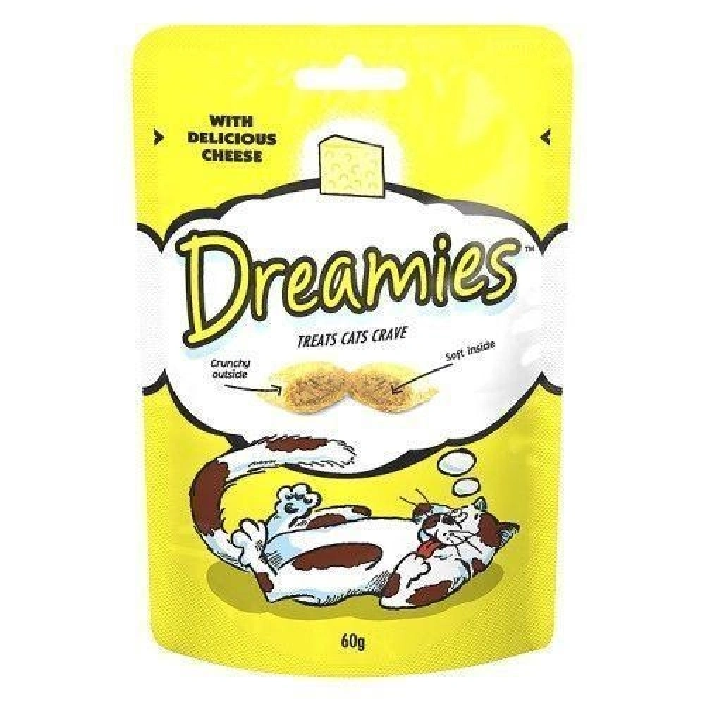 Dreamies Yetişkin Peynirli Kedi Ödül Maması 60g