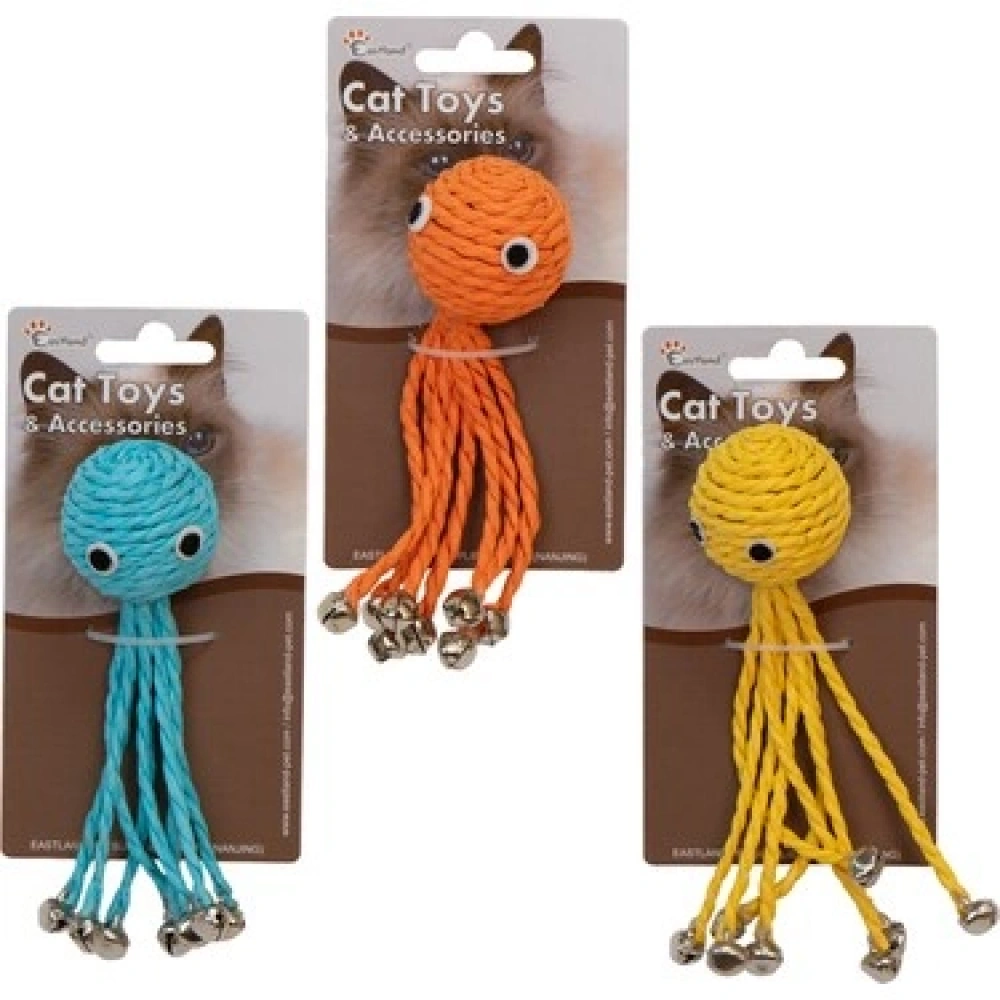 Eastland Çıngıraklı Ahtapot 12,5cm (Asortili)