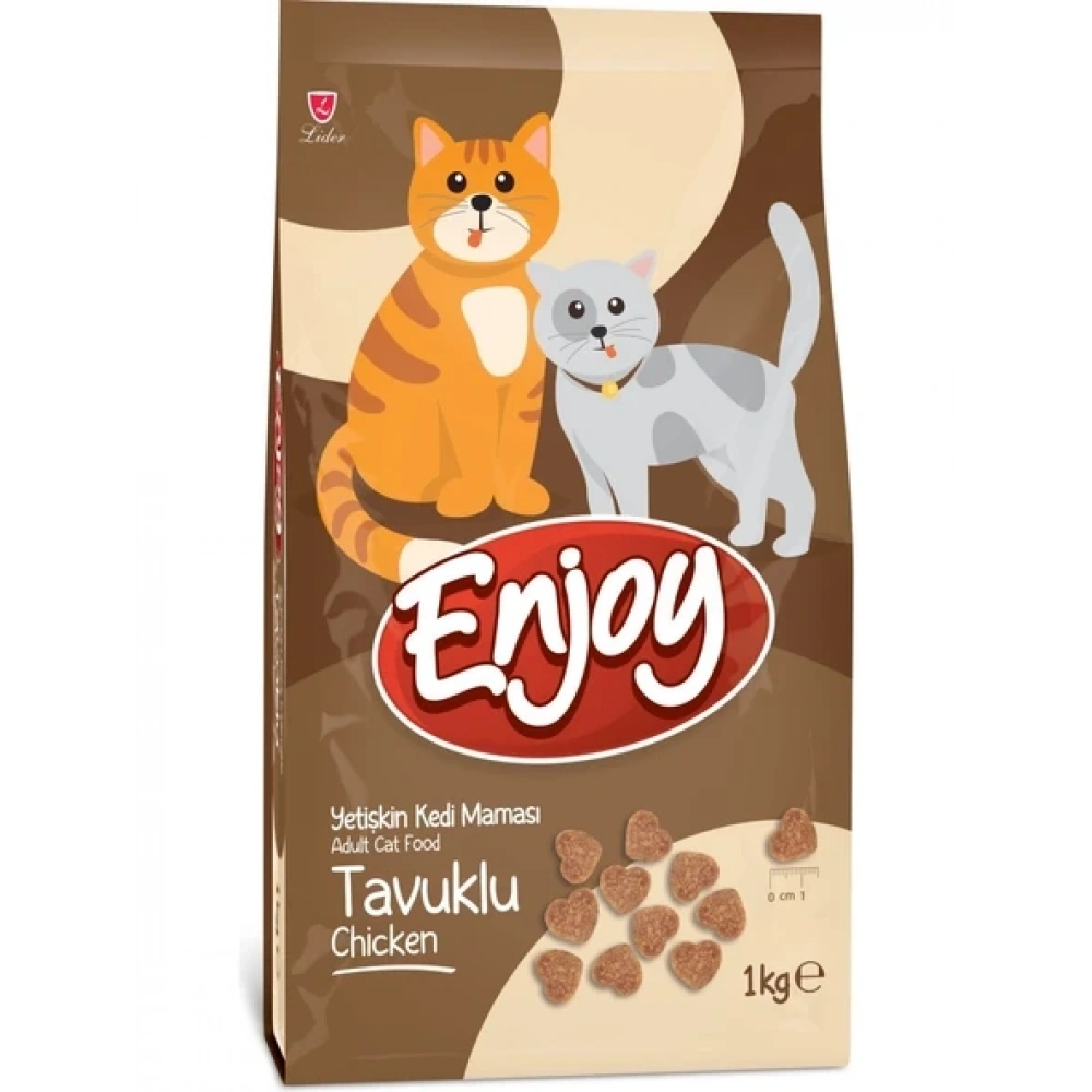 Enjoy Tavuklu 1 kg Yetişkin Kedi Maması