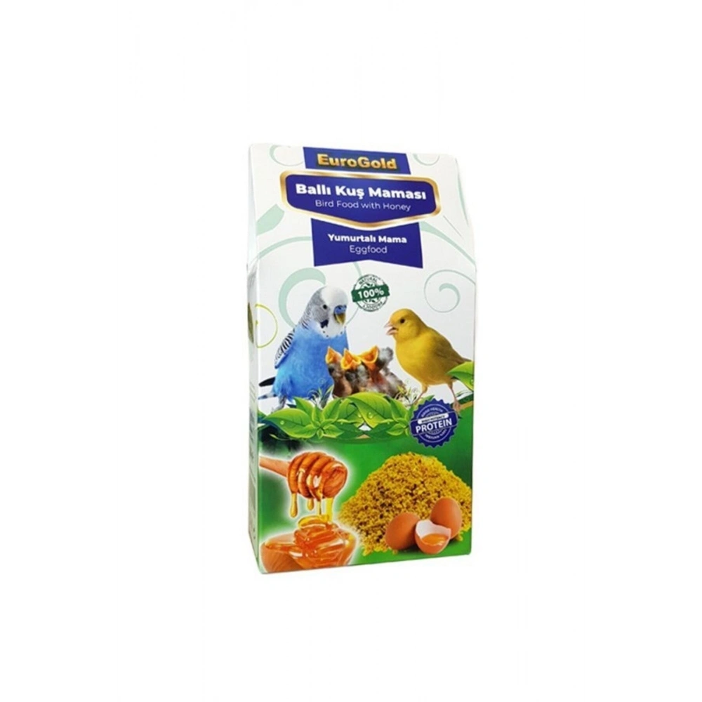 EuroGold Ballı Yumurtalı Kuş Maması 100 Gr