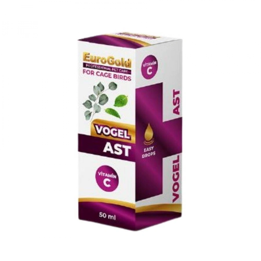 Eurogold Vogel Ast Kuşlar İçin Solunum Güçlendirici Damla 50ml
