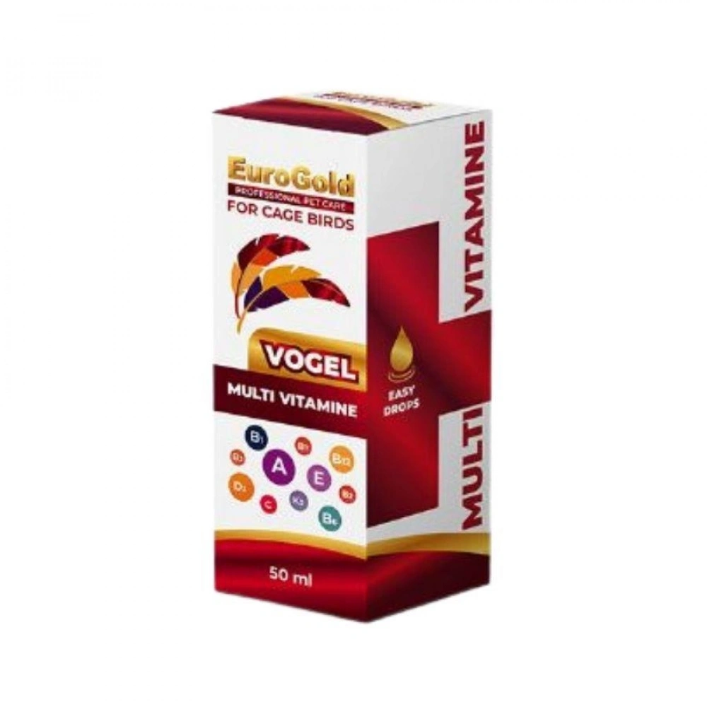 Eurogold Vogel Kuşlar İçin Multi Vitamin Damla 50ml