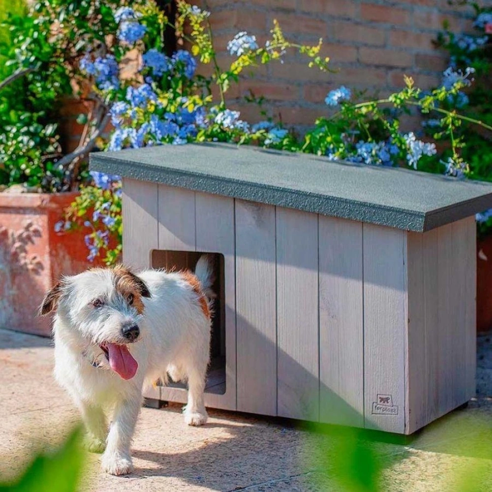 Ferplast Argo 60 Ahşap Köpek Kulübesi