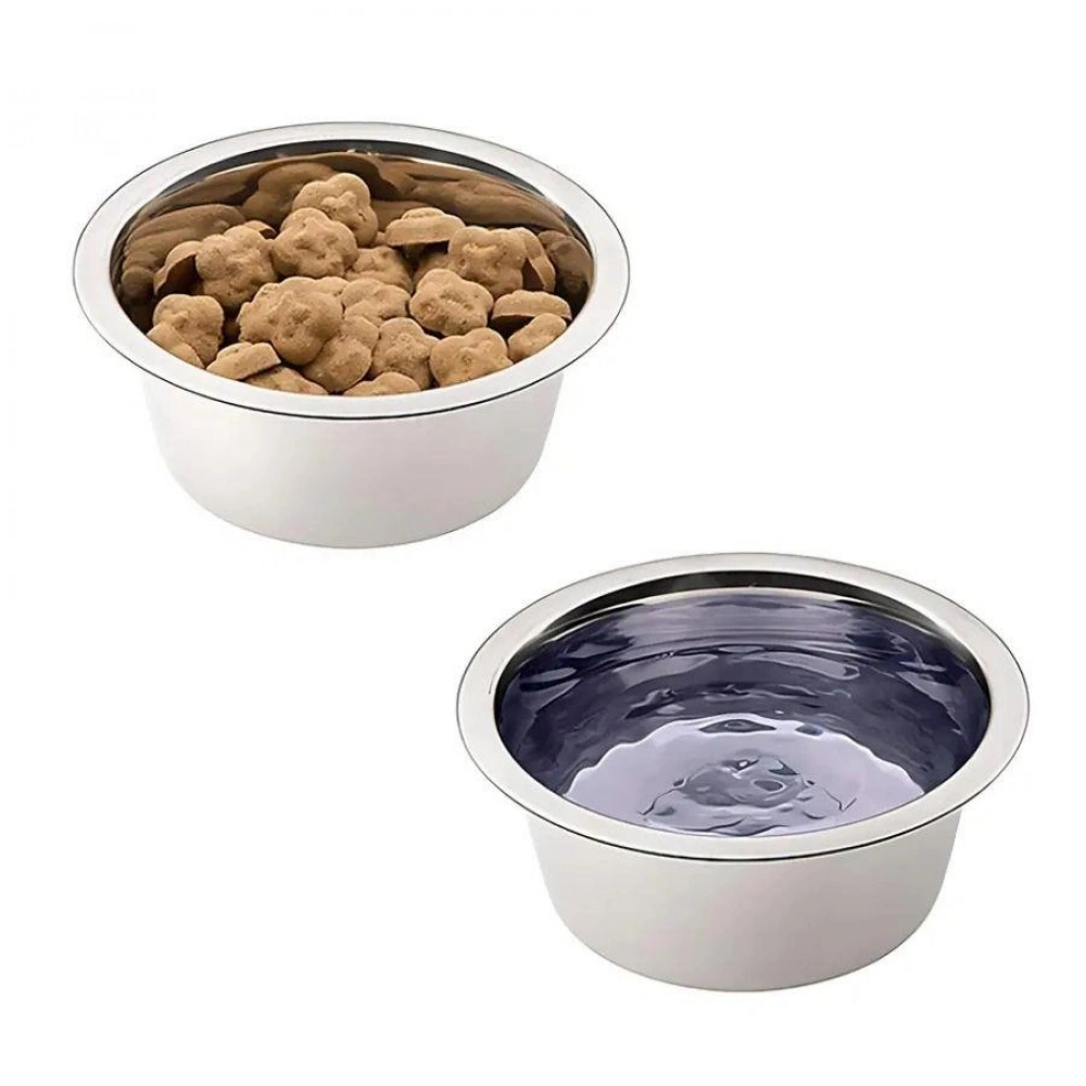 Ferplast Orion 58 Paslanmaz Çelik Mama ve Su Kabı 2600 ml