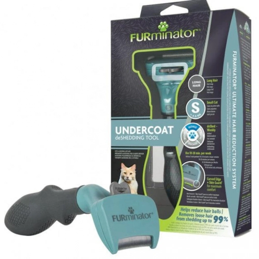 Furminator Kedi Tarağı -Uzun Tüylü Kediler için S