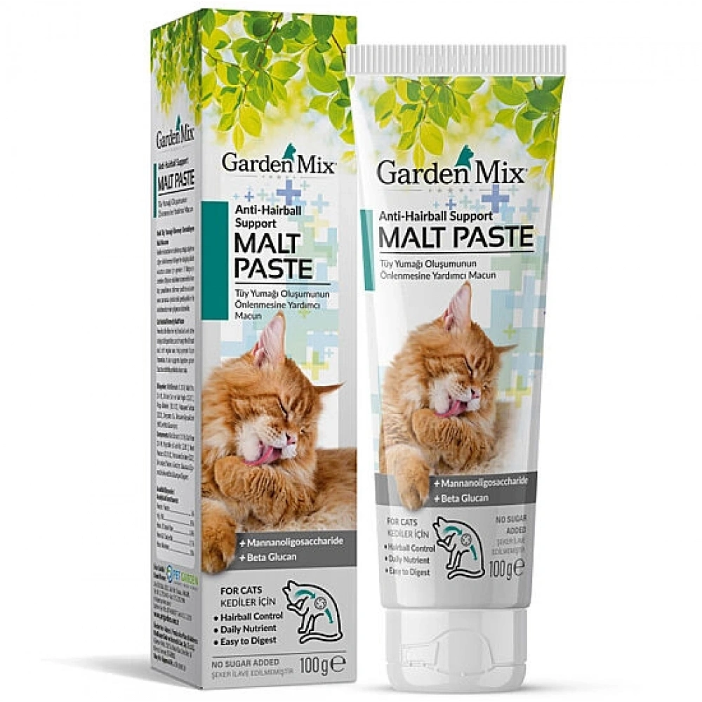 Garden Mix Anti Hairball Kedi Malt Macunu 100 Gr