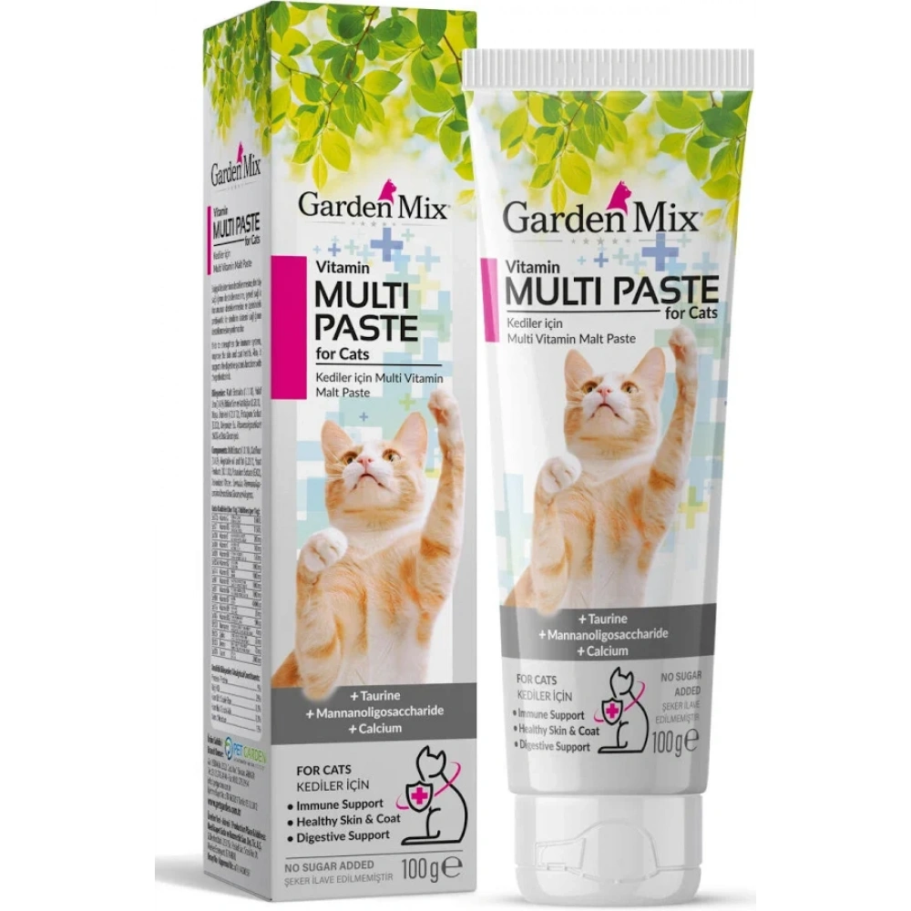 Garden Mix Kedi Multivitamin Macun 100 gr