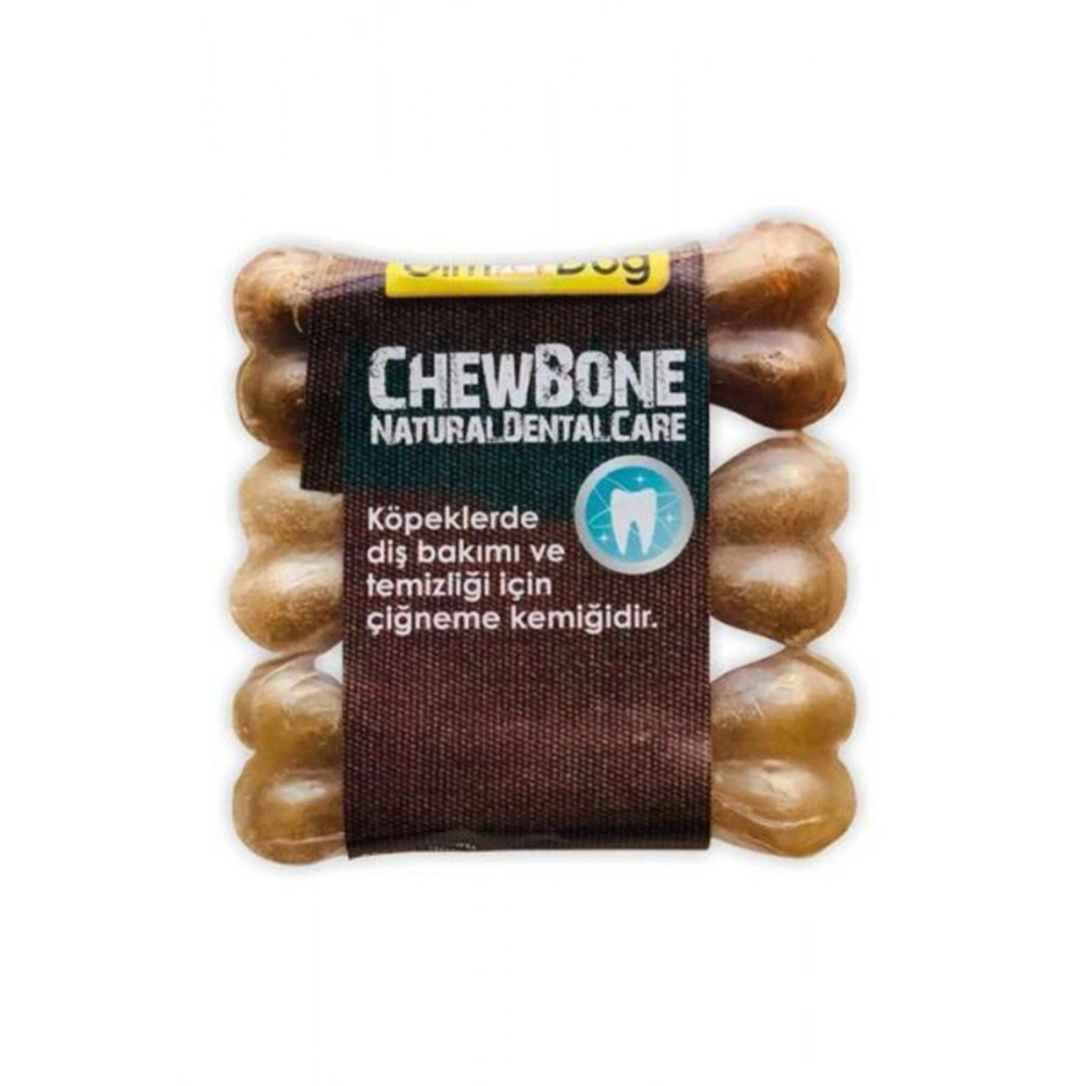 Gimdog Naturel Mordimi Press Kemik 3,5 cm 3lü