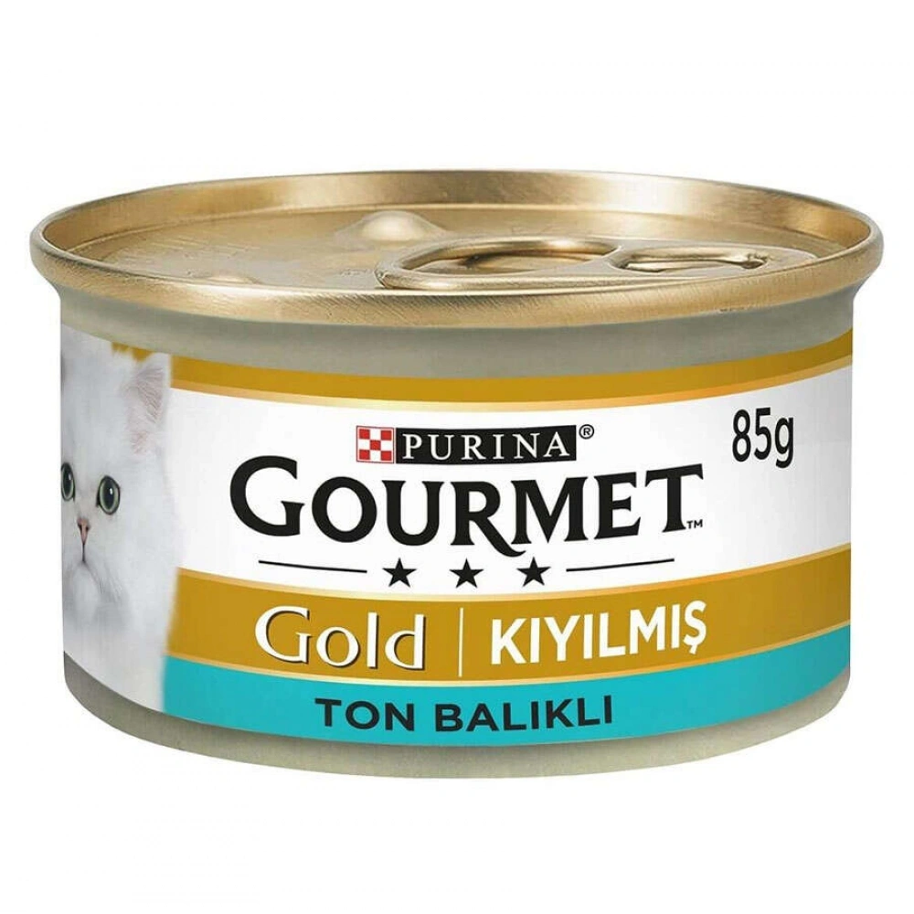 Gourmet Gold Kıyılmış Ton Balıklı 85 gr Yetişkin Konserve Kedi Maması