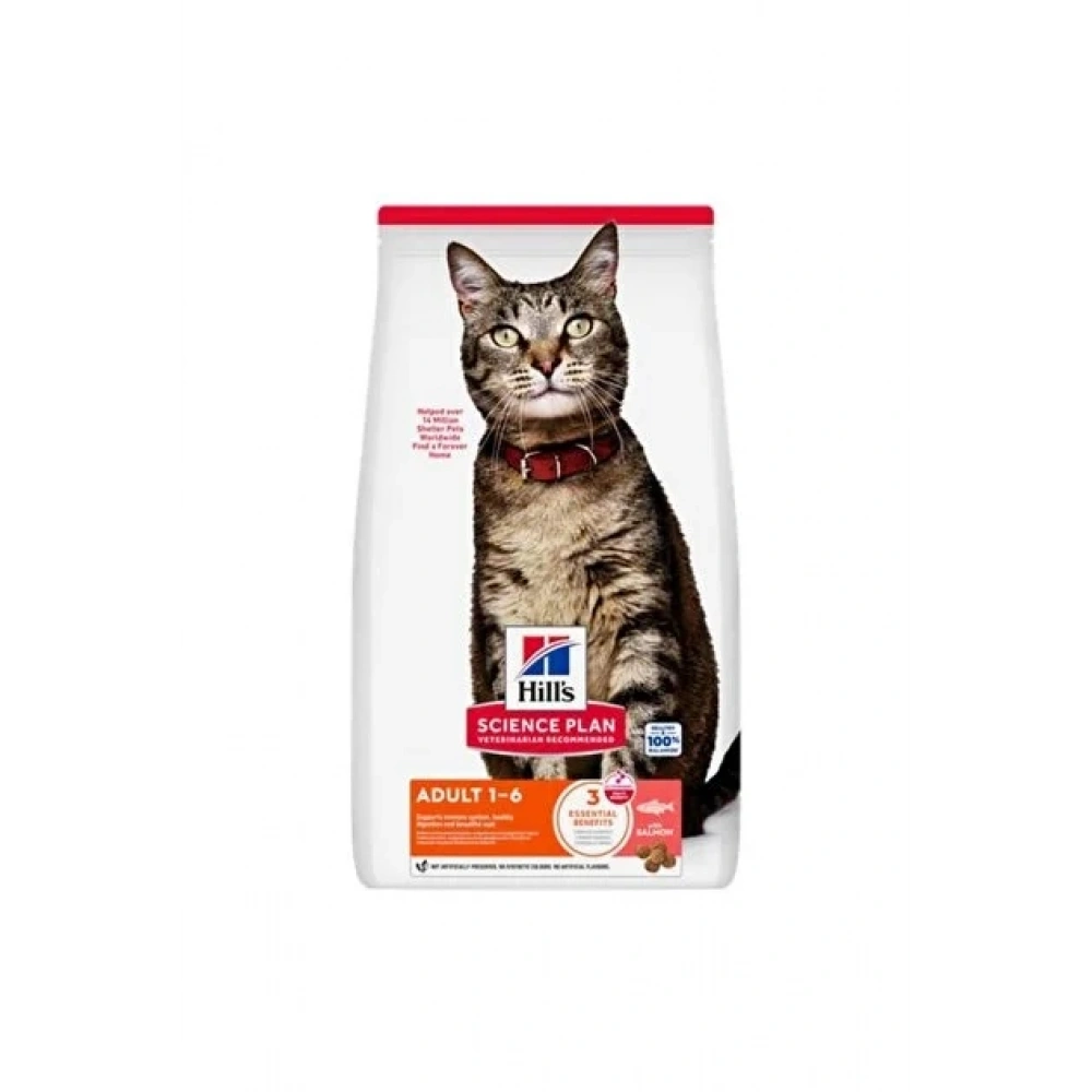 Hills Science Plan Somonlu 1.5 kg Yetişkin Kuru Kedi Maması