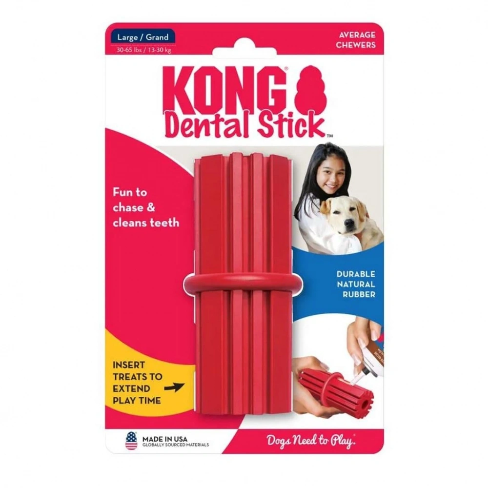 Kong Dental Stick Diş Temizliği Sağlayan Köpek Oyuncağı L