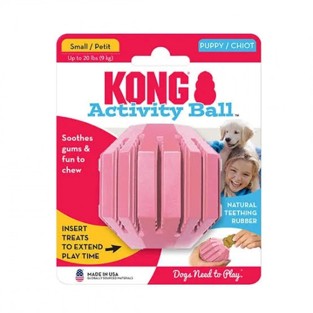 Kong Puppy Activity Yavru Köpekler için Çok Amaçlı Aktivite Oyuncağı M