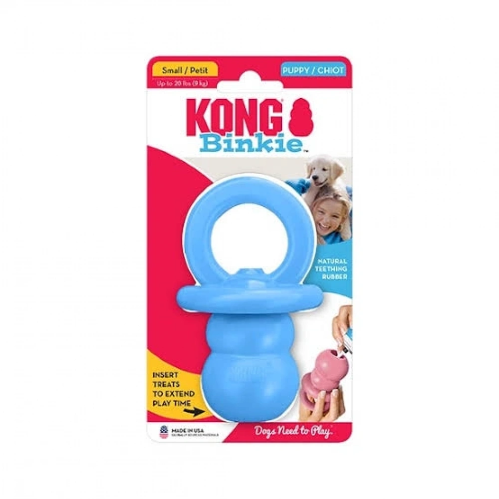 Kong Puppy Binkie Tutma Yeri Olan Yavru Köpek Oyuncağı S