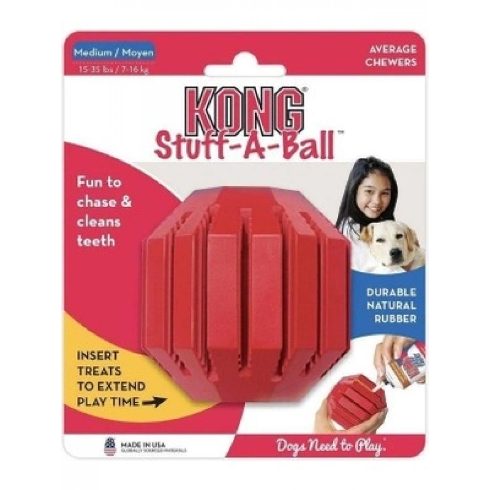 Kong Stuff-A-Ball Çok Amaçlı Köpek Oyuncağı M