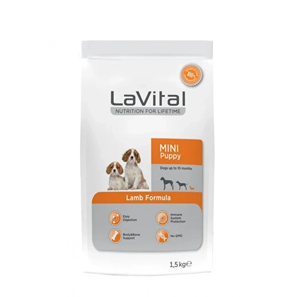 LaVital Kuzu Etli 1.5 kg Küçük Irk Yavru Köpek Maması