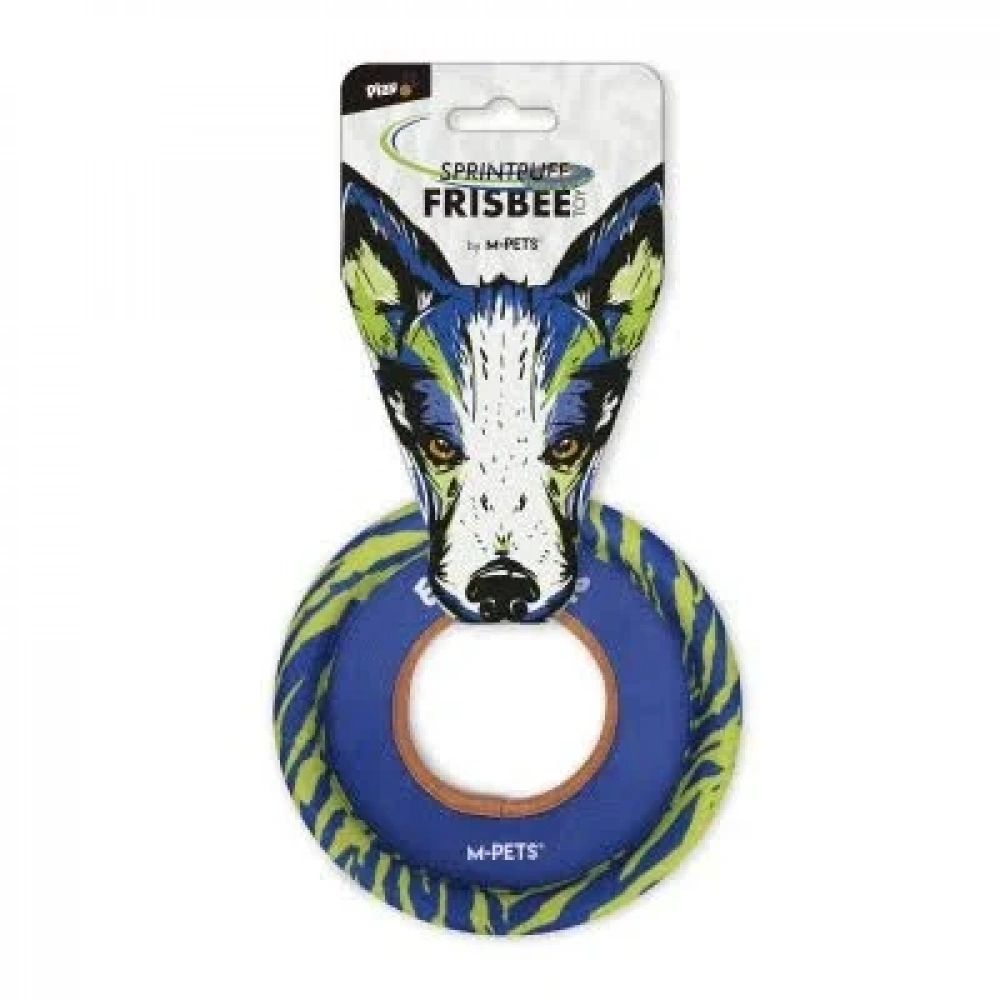 M-Pets Sprintpuff Frisbee Köpek Oyuncağı Mavi Yeşil