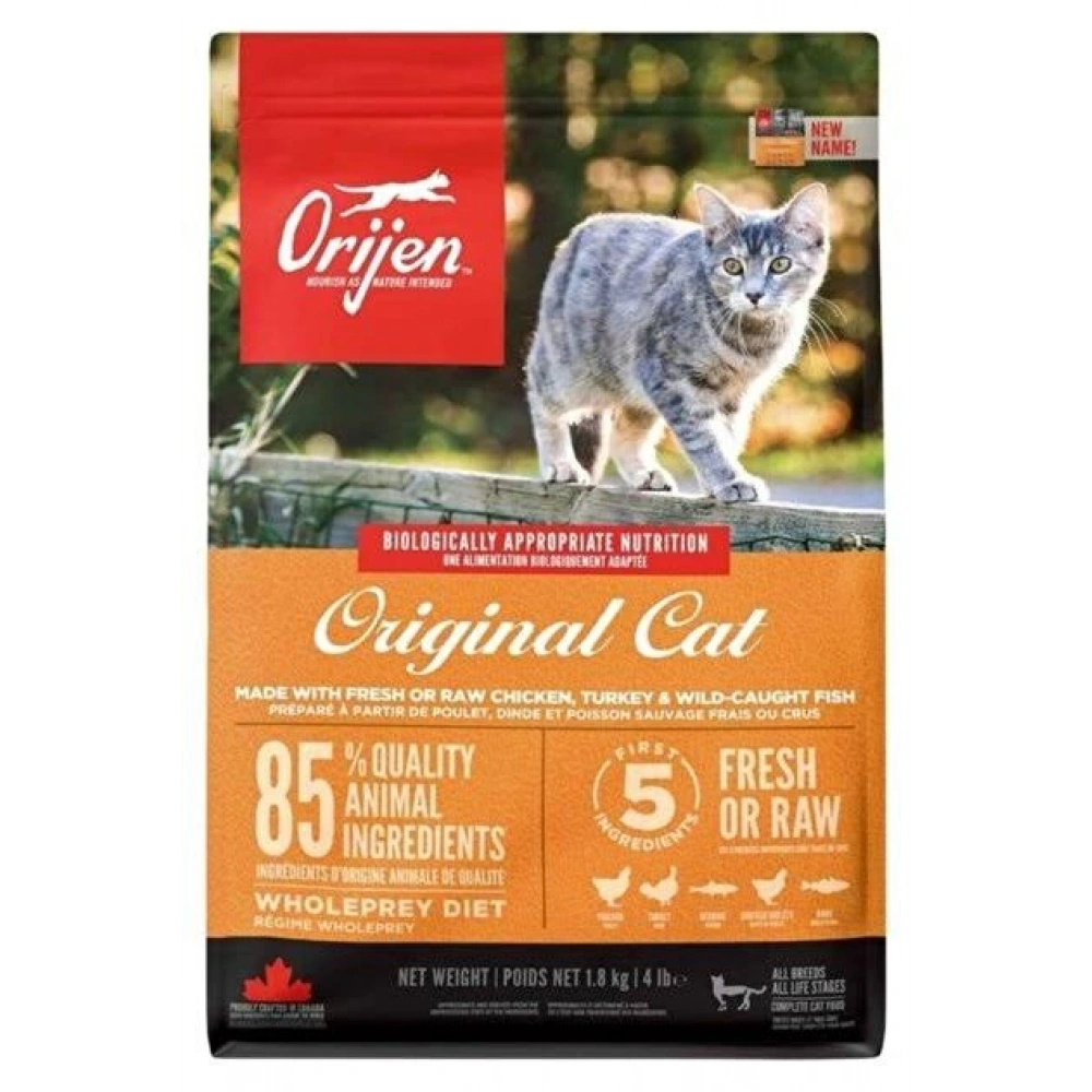 Orijen Original Cat Tahılsız Yavru Ve Yetişkin Kedi Mamasi 1,8 Kg