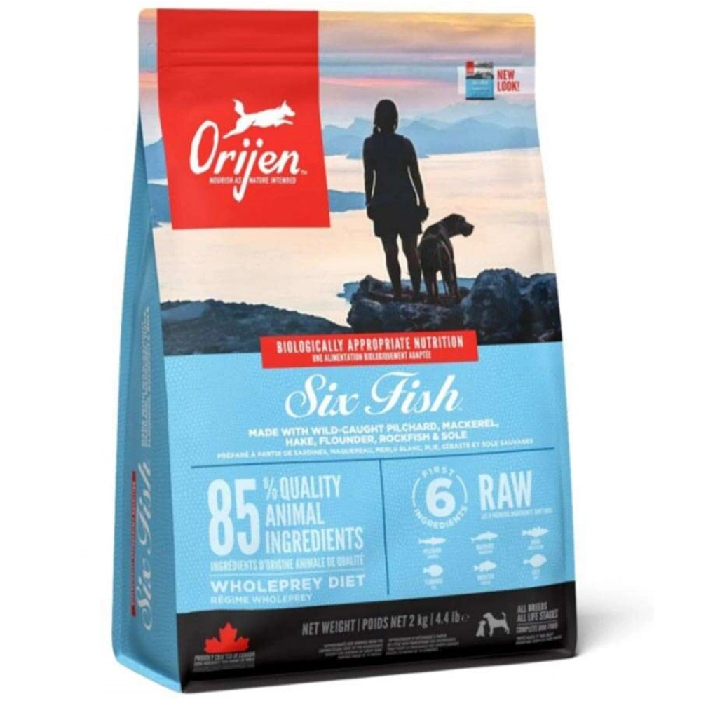 Orijen Six Fish 6 Balıklı Tahılsız Yetişkin Köpek Maması 2 kg