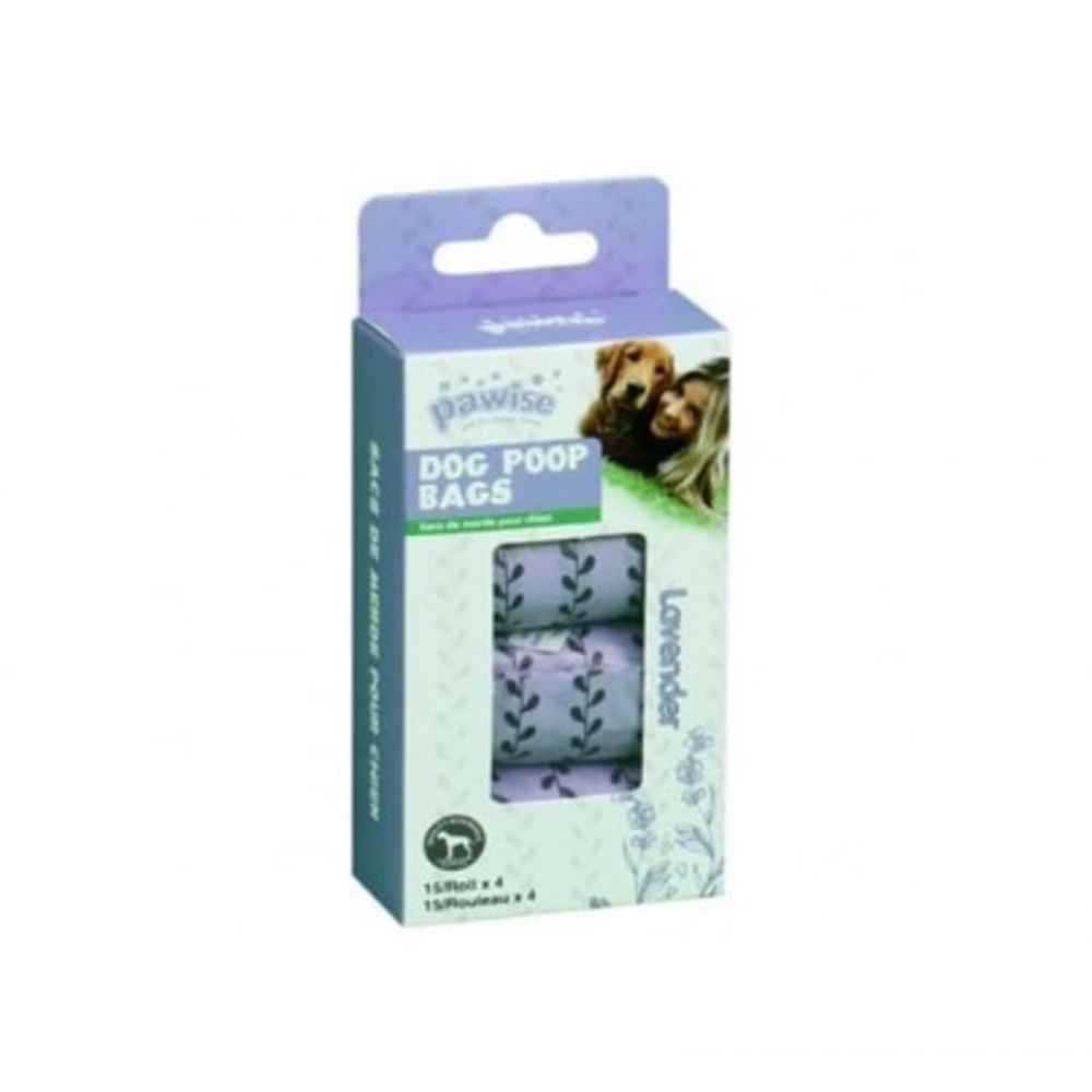 Pawise Pislik Torbası 15 Yaprak x 4 Lavantalı