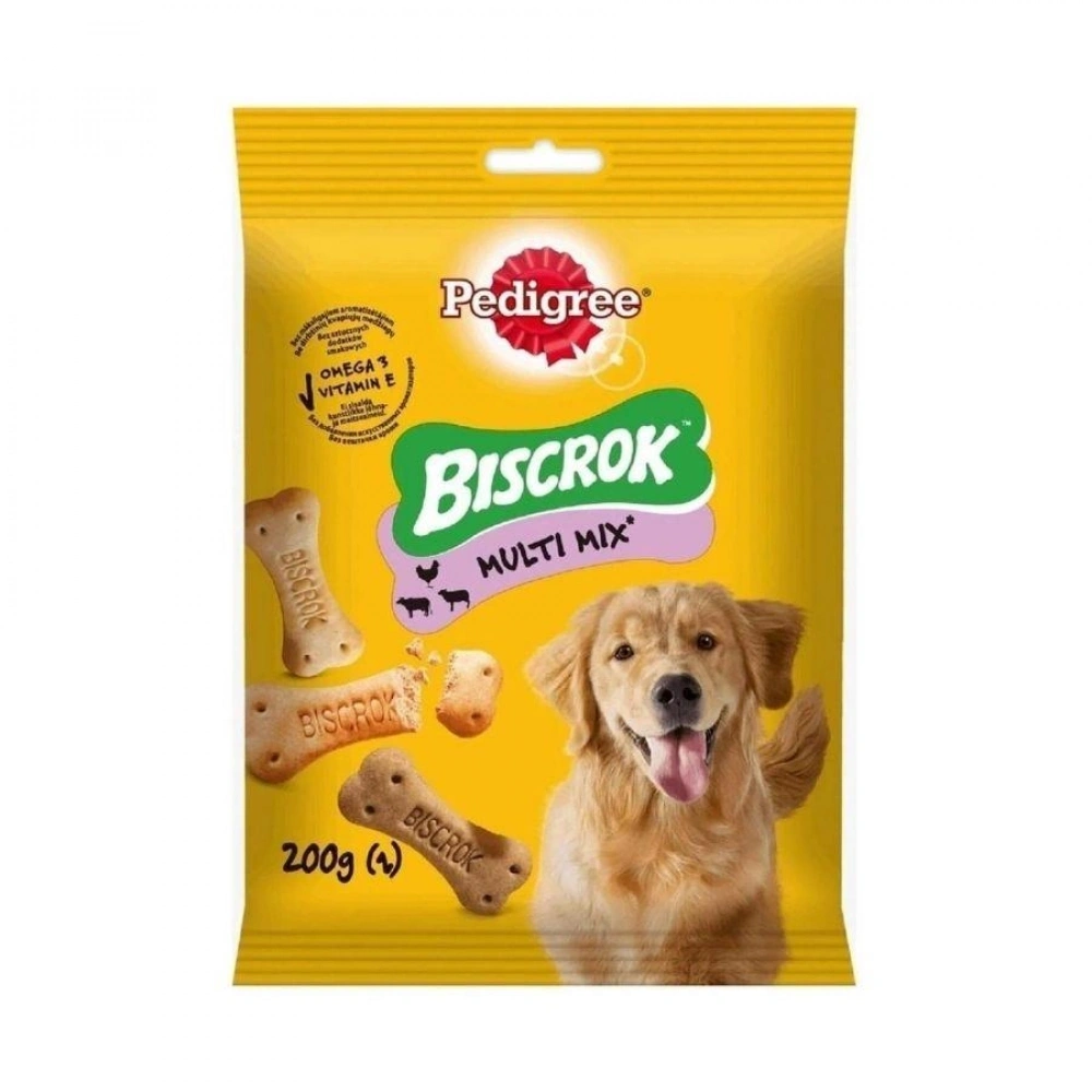 Pedigree Biscrok Multi Mix 200 gr Yetişkin Köpek Ödül Bisküvisi