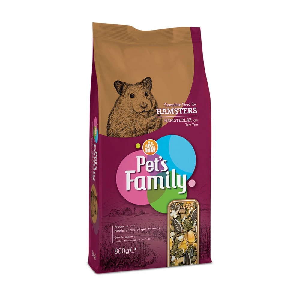 Pets Family Hamster Yemi 800 Gr