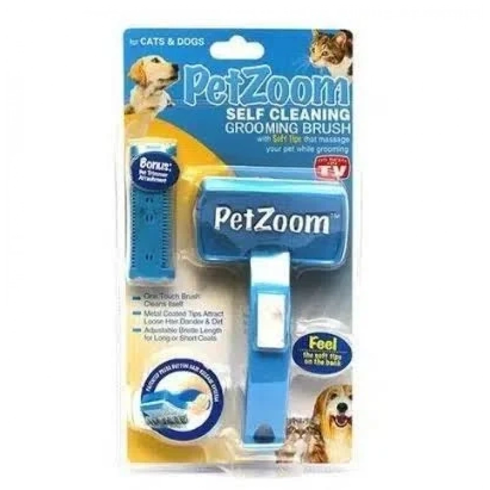 Petzoom Evcil Hayvan Tarak Ve Tüy Kesme Aleti