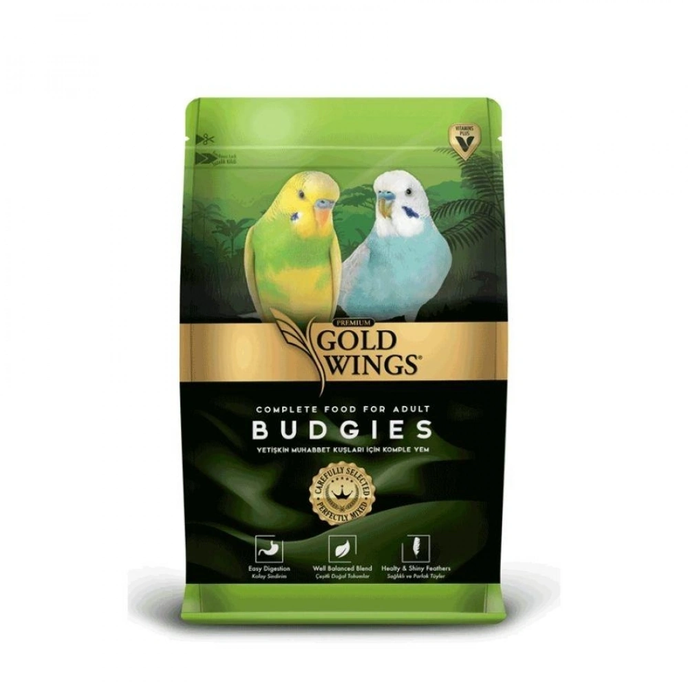 Gold Wings Premium 1 kg Muhabbet Kuş Yemi