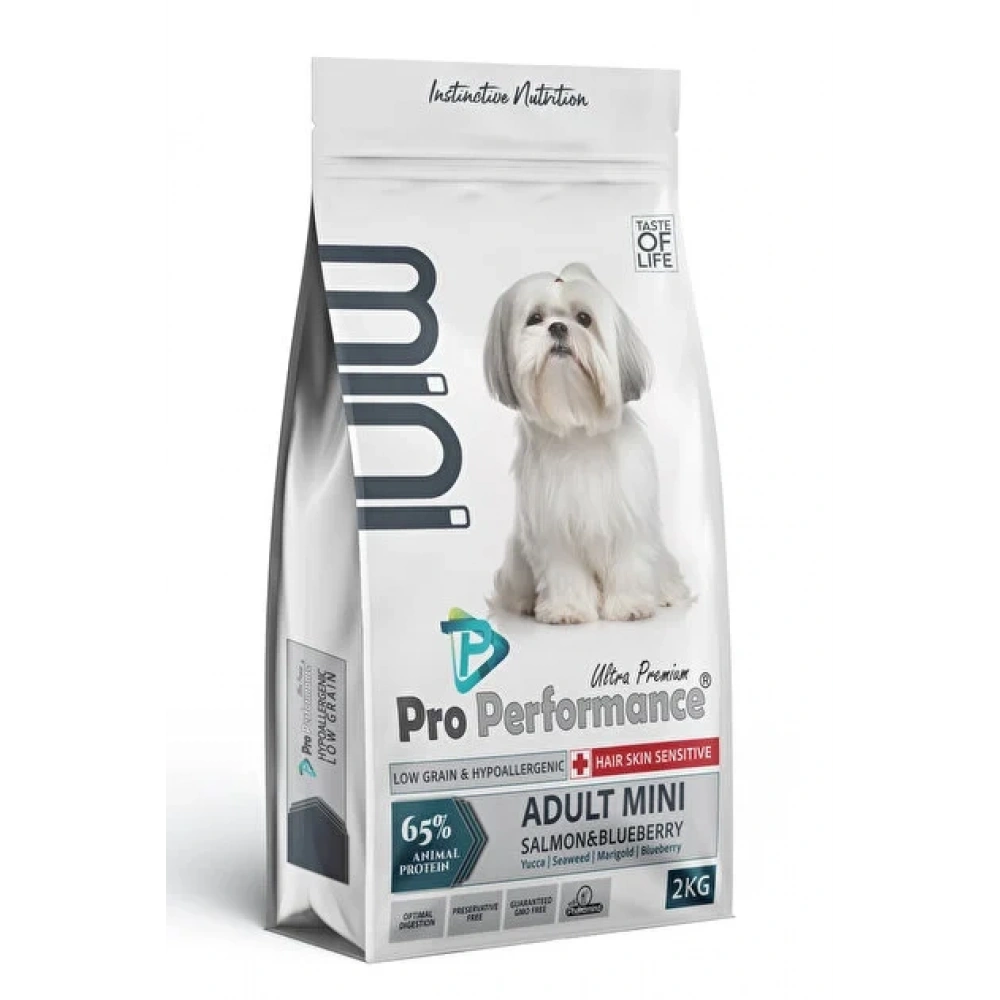 Pro Performance 2 kg Somonlu ve Yaban Mersinli Küçük Irk Yetişkin Kuru Köpek Maması