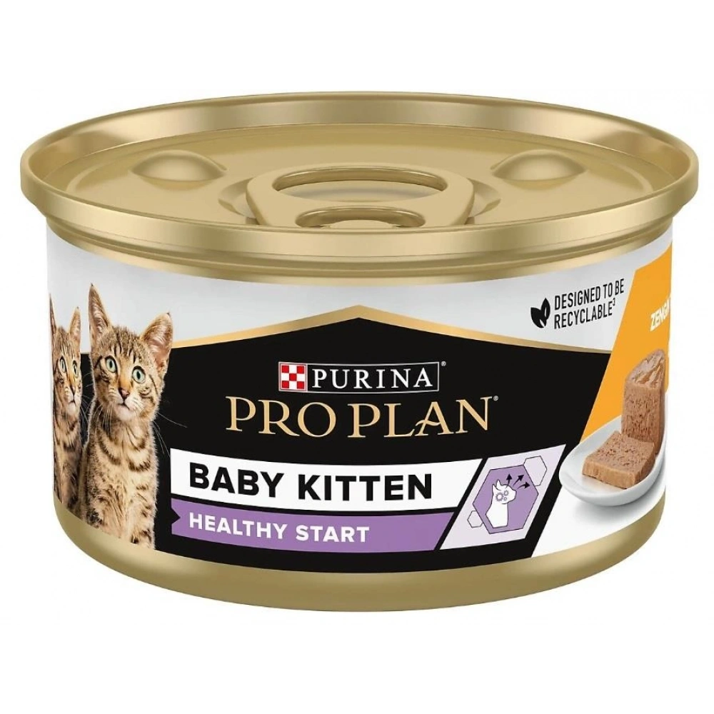 Pro Plan Baby Kitten Yavru Kedi Konserve Maması 85 gr