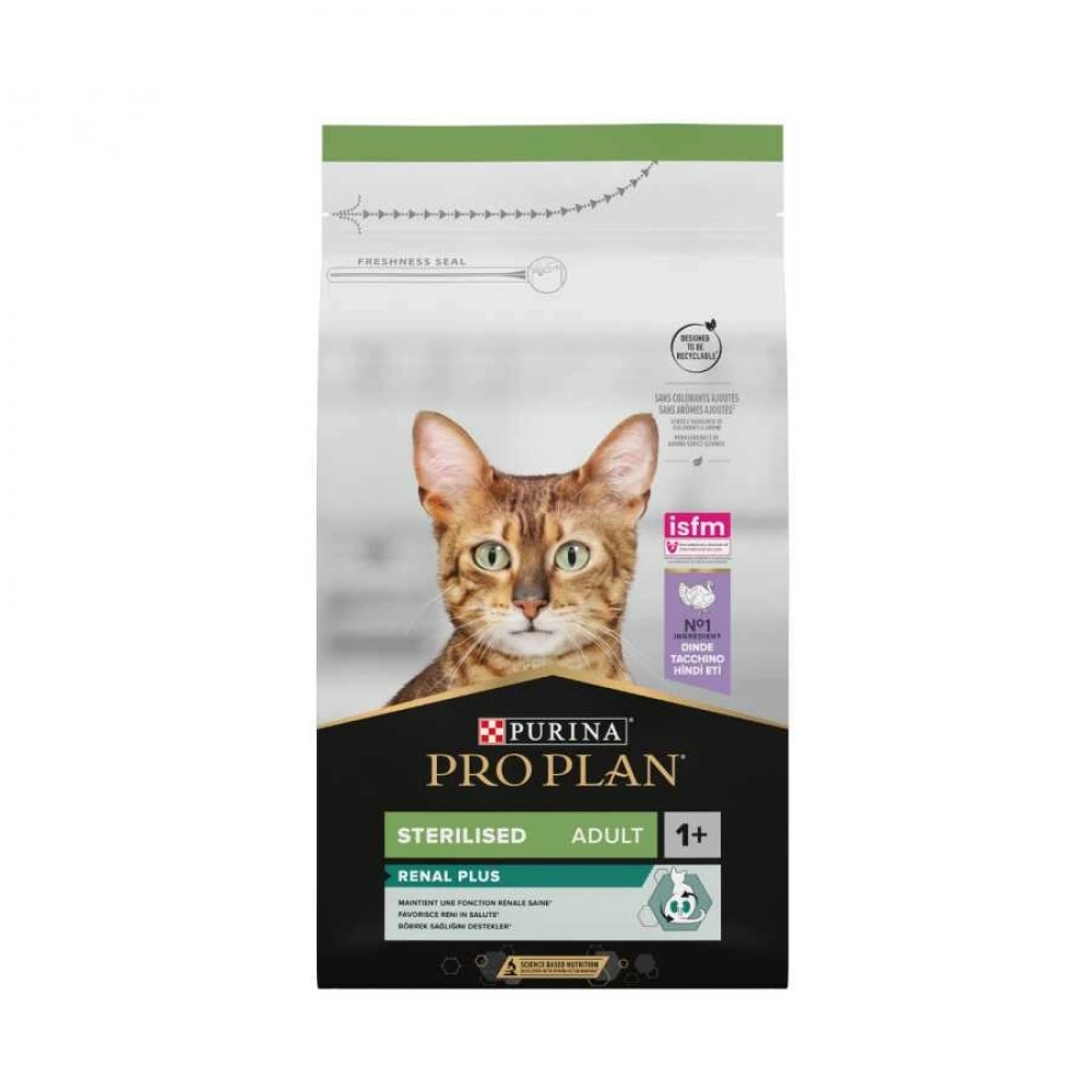 Pro Plan Sterilised Kısırlaştırılmış Kediler İçin Hindili Kedi Maması 3 kg