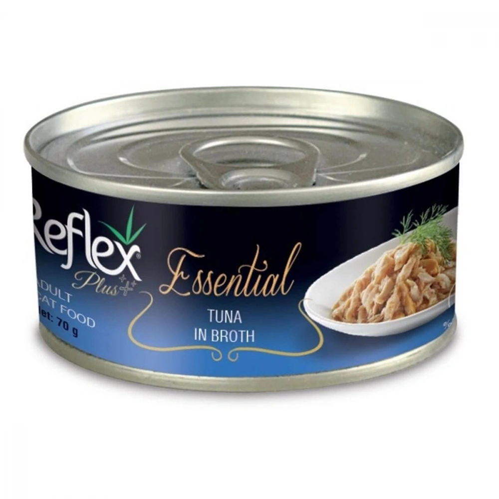 Reflex Plus Essential Atlantik Ton Balıklı 70 gr Yetişkin Kedi Konservesi