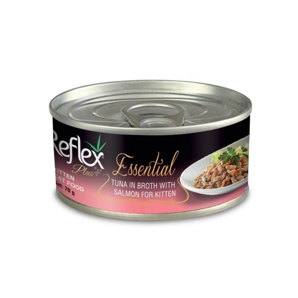 Reflex Plus Essential Ton Balıklı ve Somonlu 70 gr Yavru Konserve Kedi Maması