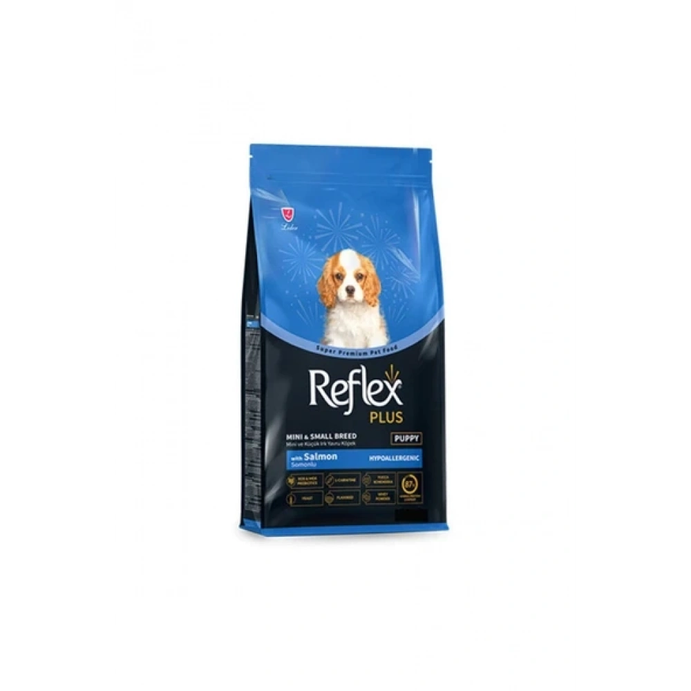 Reflex Plus Somonlu Mini ve Küçük Irk Yavru Köpek Maması 3 kg