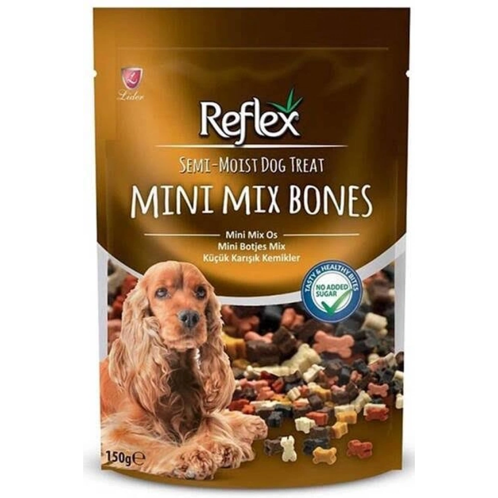 Reflex Semi-Moist Mini Mix Bones 150 gr Köpek Ödül Maması