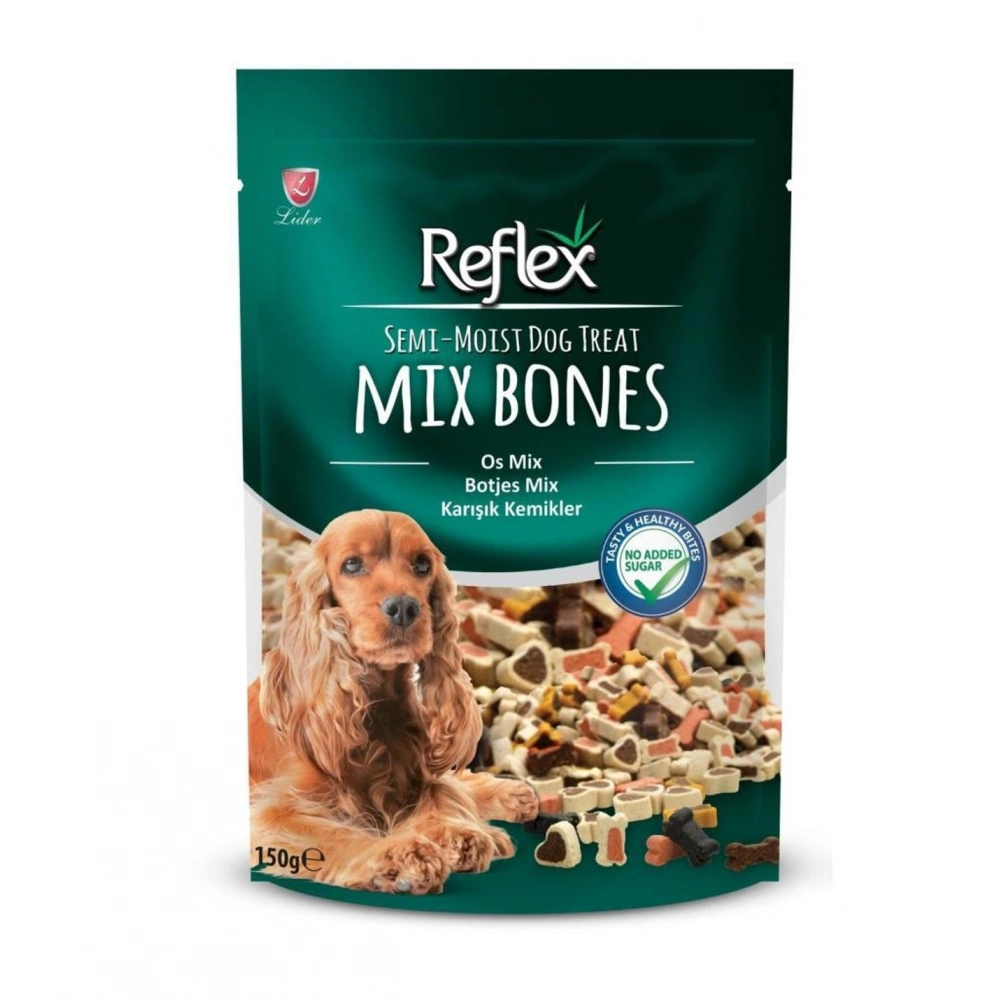 Reflex Semi-Moist Mix Bones 150 gr Köpek Ödül Maması