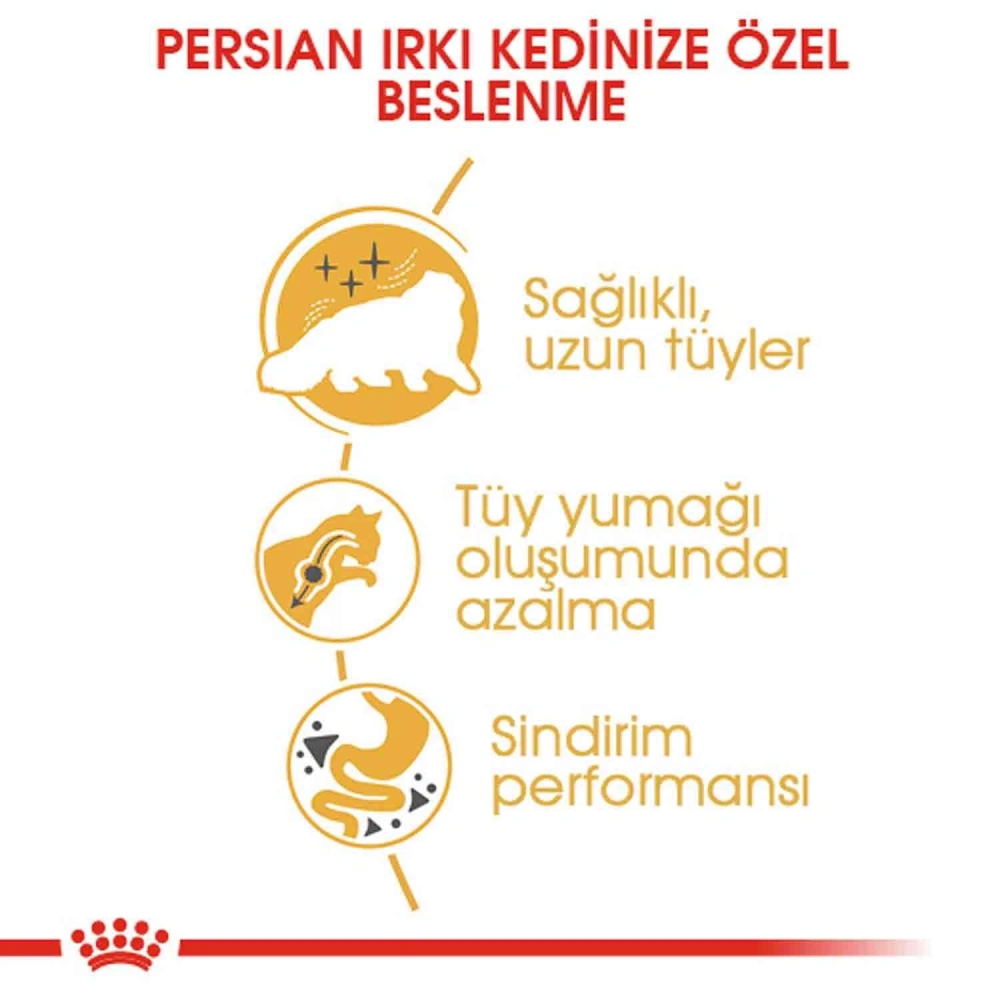 Royal Canin Persian 30 İran Kedilerine Özel Yetişkin Kedi Maması 2 kg