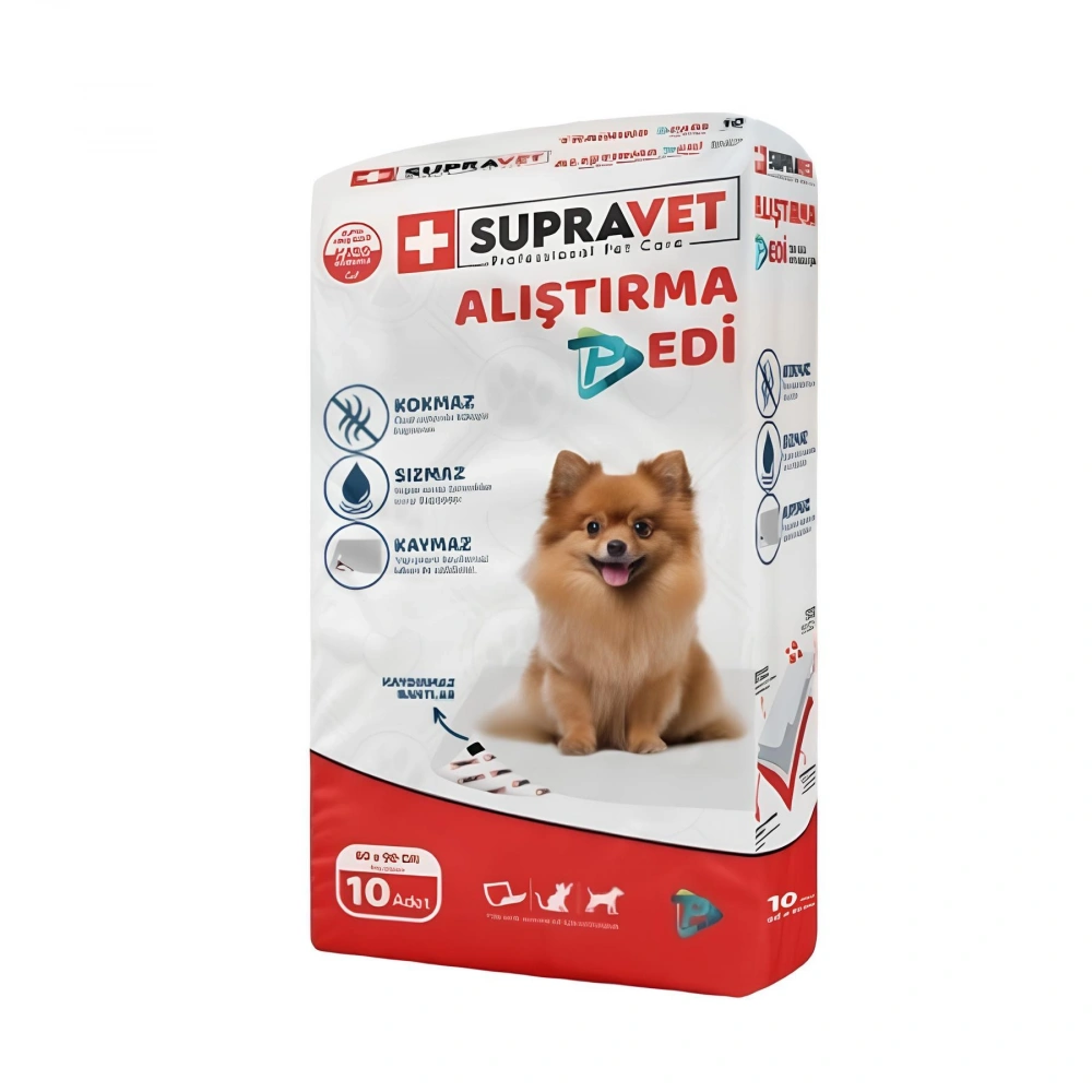 Supravet Köpek Çiş Eğitim Pedi 60x90 cm 10lu
