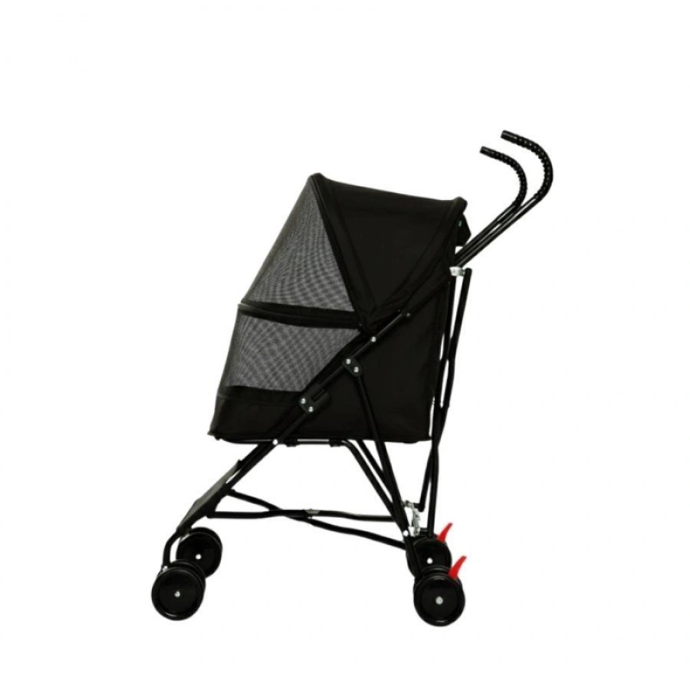 Tommy Evcil Hayvan Arabası 60x43x94 cm Siyah Max 15 kg