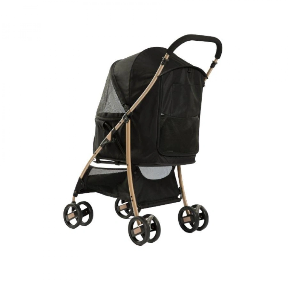 Tommy Evcil Hayvan Arabası 67x47x98 Cm Siyah Max 15 Kg