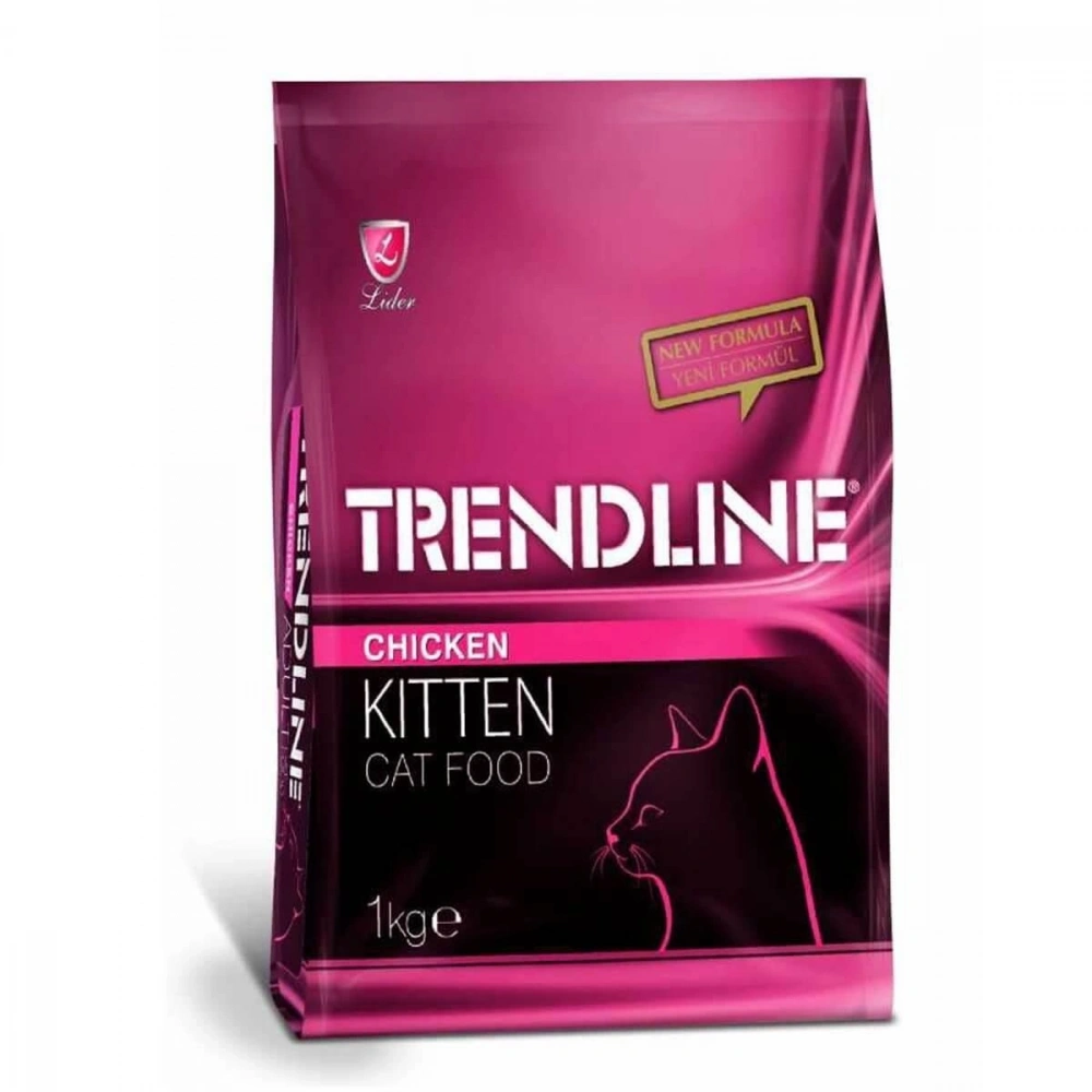 Trendline Kitten Tavuklu 1 kg Yavru Kuru Kedi Maması