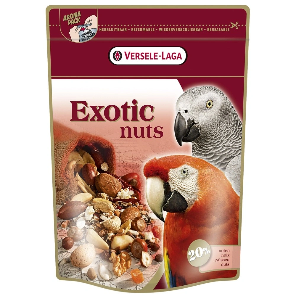 Versele Laga Exotic Nuts Papağan&Paraket İçin Kuruyemiş Karışımı 750 g