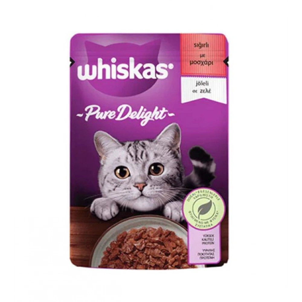 Whiskas Tasty Mix Somonlu ve Havuçlu Poşet Yaş Mama 85g