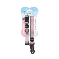 M-Pets Gentle Köpek Boyun Tasması ve Gezdirme Kayışı Seti Pembe L