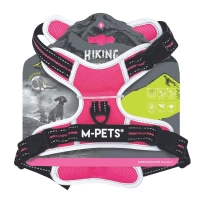 M-Pets Hıkıng Reflektörlü Soft Sırt Tasması Pink M