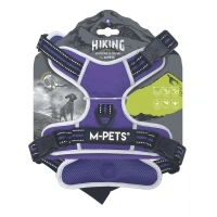 M-Pets Hıkıng Reflektörlü Soft Sırt Tasması Purple S