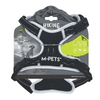 M-Pets Hıkıng Reflektörlü Soft Sırt Tasması Black M