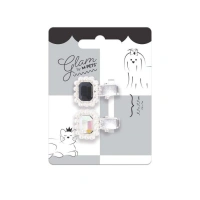 M-PETS GLAM KÖPEKLER İÇİN AKSESUAR TOKA BLACK/SİLVER