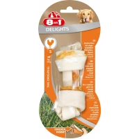 8IN1 Delights Bones Köpek Ödül Kemiği Tavuklu S